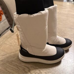 ECCO Sport Girls Solice Arctic Snow Boots Size 4-4.5